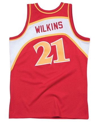 Mitchell & Ness Big Boys Dominique Wilkins Atlanta Hawks Hardwood