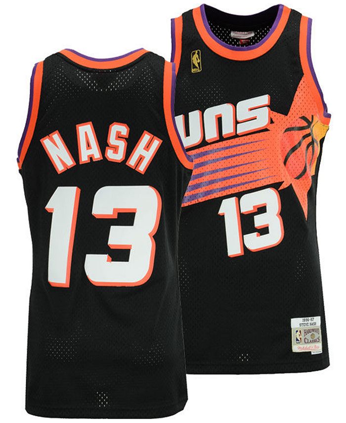 Men's Mitchell & Ness Steve Nash Black Phoenix Suns Big & Tall