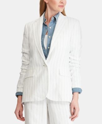 Lauren Ralph Lauren - Lightweight Pinstripe Blazer