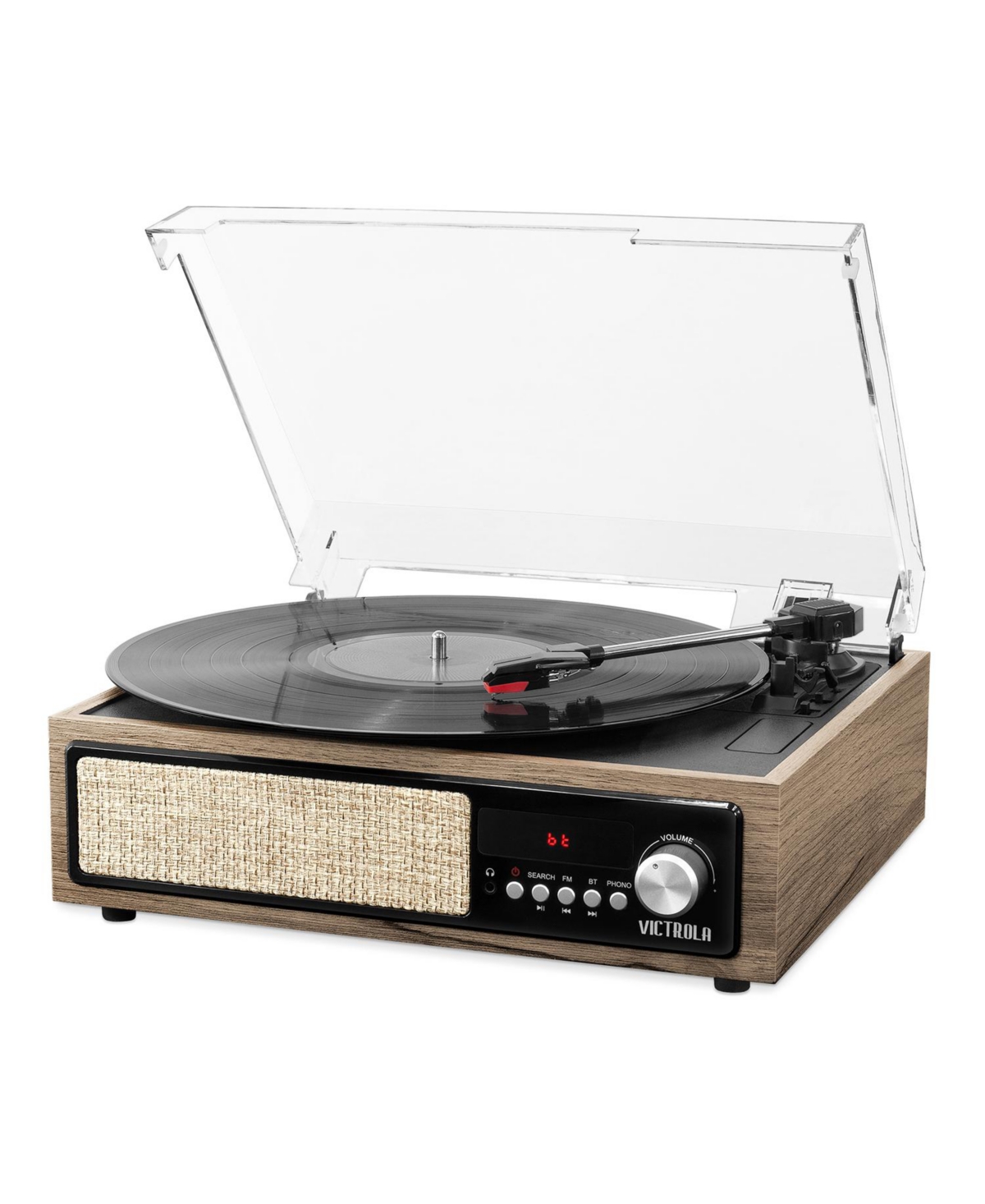 Victrola 3-in-1 Bluetooth Record Player with Built in Speakers and 3-Speed Turntable