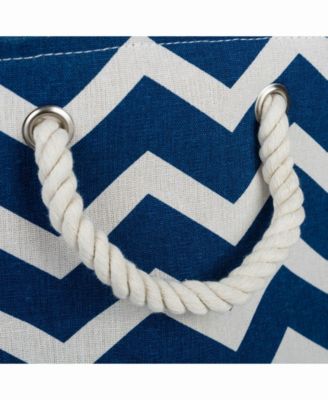 Design Import Storage Bin Chevron, Rectangle