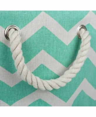 Design Import Storage Bin Chevron, Rectangle