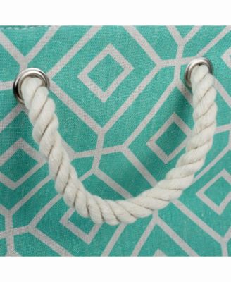 17" Rectangle Stained Glass Storage Bin