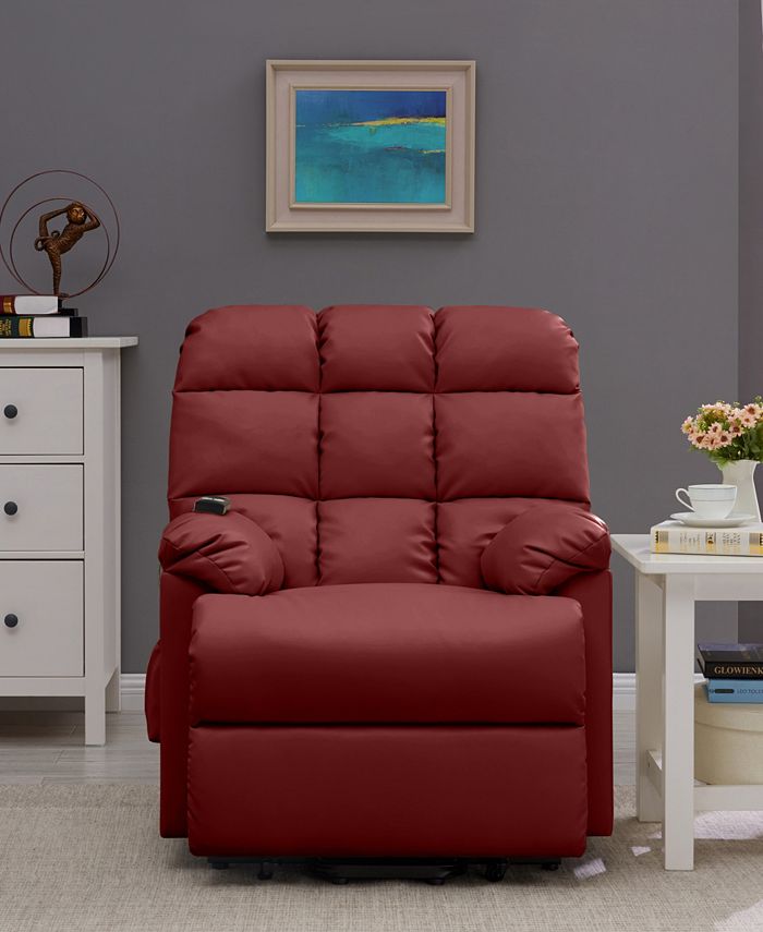 ProLounger Power Recline and Lift Wall Hugger Chair Macy's