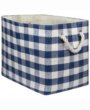 Design Import Paper Bin Checkers Rectangle