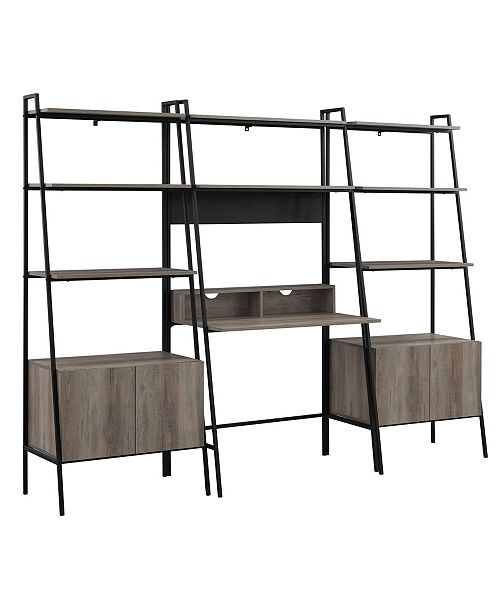 Walker Edison 3Piece Home Office Set & Reviews Furniture Macy's