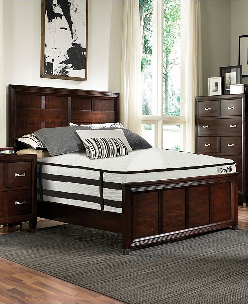 Broyhill Natural Spring Onyx Queen 14" Ultra Firm Kent Gel Memory Foam Innerspring Hybrid