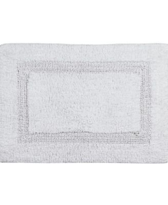 Tufted Reversible Bath Rug, 17" x 24"