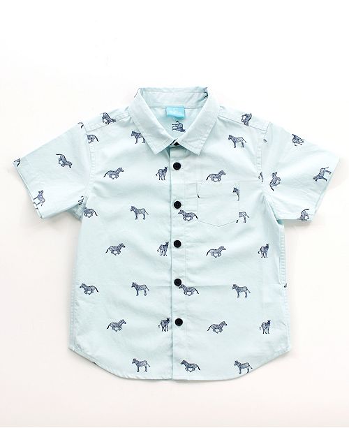 Bear Camp Baby Boy Printed Button Down Shirt Reviews Shirts