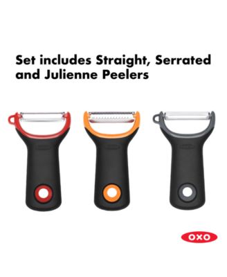 Good Grips Assorted Prep Y-Peelers, Set of 3