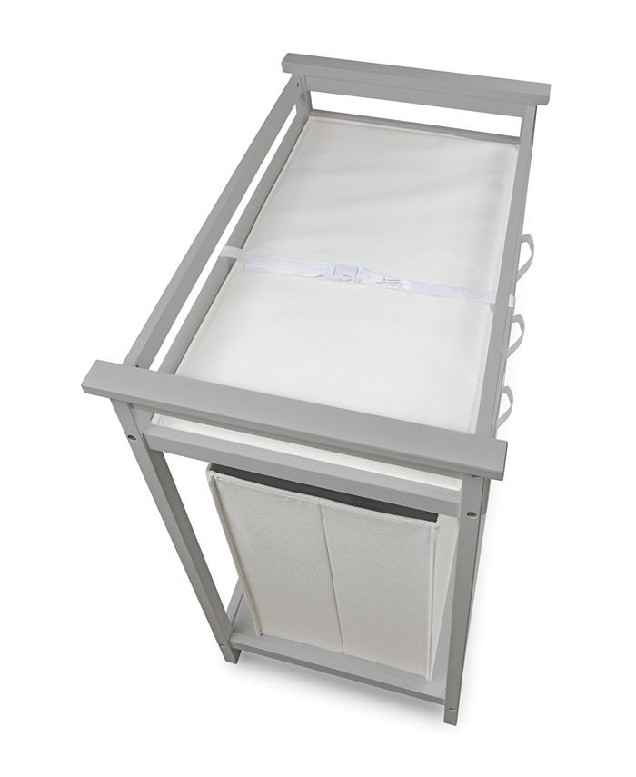 Badger Basket Modern Baby Changing Table with Hamper and 3 Baskets OVERMAX Macy's