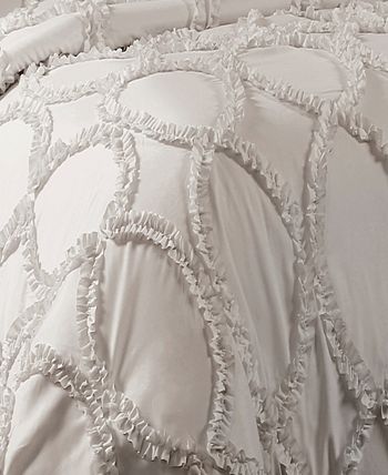 Lush Décor - Avon 3-Piece King Comforter Set