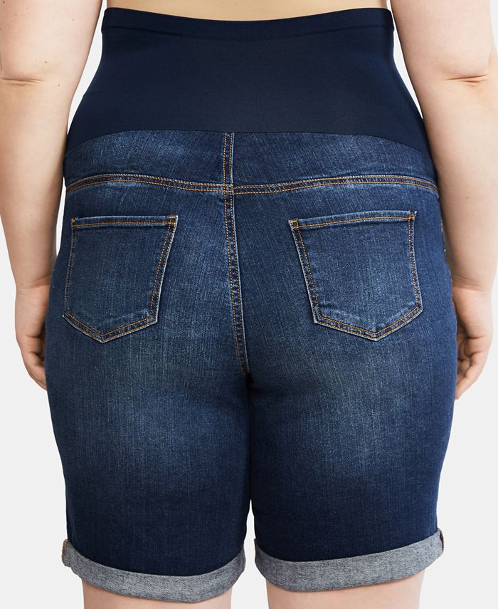 plus size maternity shorts