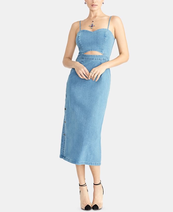 Rachel roy denim dress online