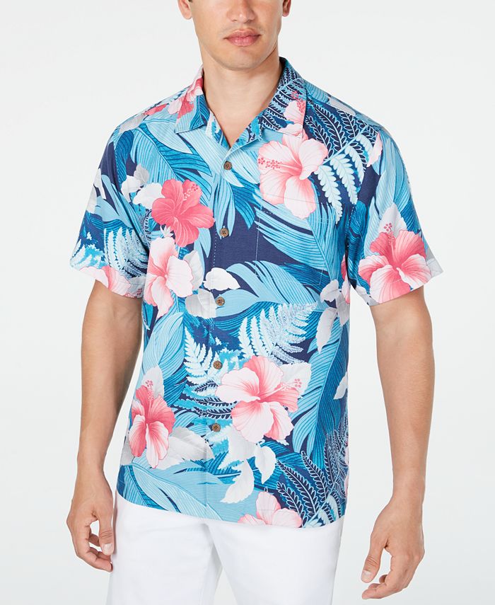 Tommy Bahama Men's Hibiscus Shirt - Macy's