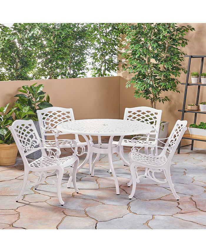 Furniture Phoenix Outdoor 5pc Dining Set, Quick Ship Macy's