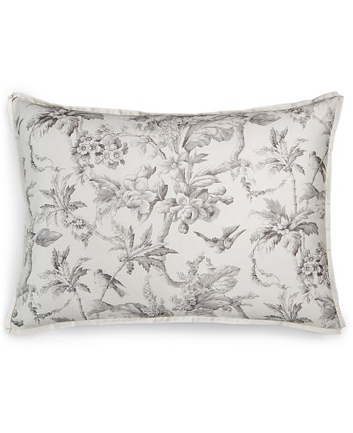 Hotel Collection Classic Botanical Toile Cotton King Sham Created