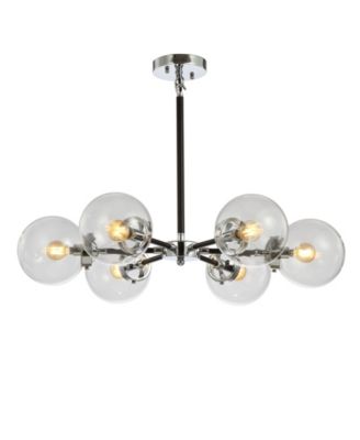 Caleb 6-Light 28" Cluster Pendant