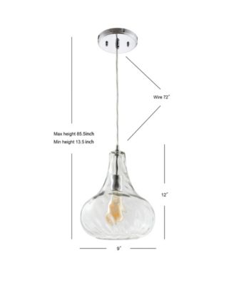 Ferano 9" Adjustable LED Pendant