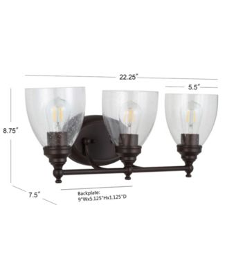 Marais 22.5" 3-Light LED Wall Sconce
