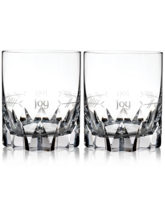 Waterford - Ogham Joy Double Old-Fashioned Glasses, Set of 2