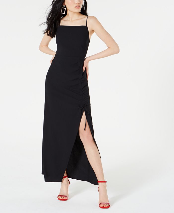 Material Girl Juniors' Side-Slit Maxi Dress, Created for Macy's - Macy's