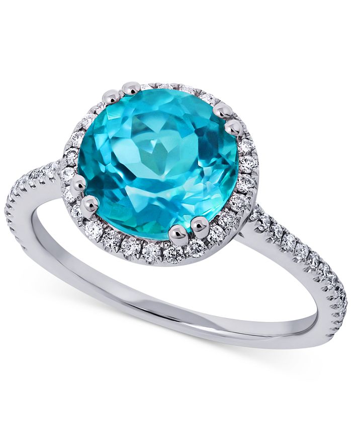 Macy's mystic new arrivals topaz ring