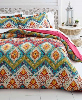 Azalea Skye - Moroccan Nights Red Comforter Bonus Set, King