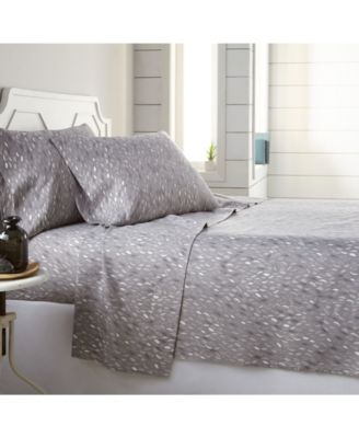 Botanical Garden 4-Pc. Printed Sheet Set, King