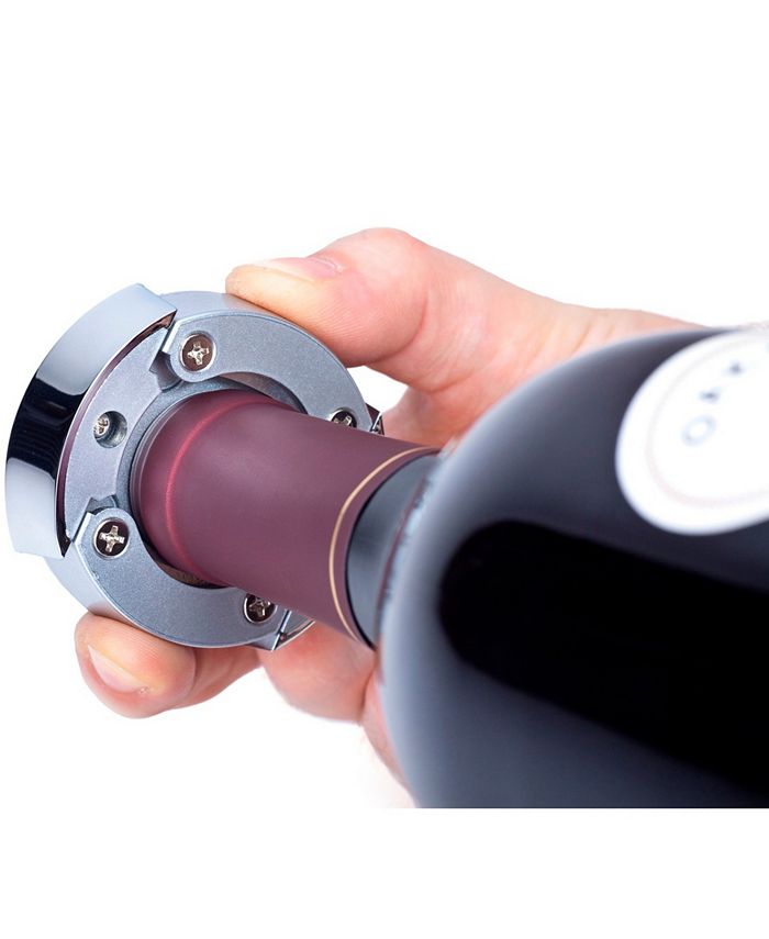 Ozeri Nouveaux II Electric Wine Opener with Foil Cutter, Wine Pourer