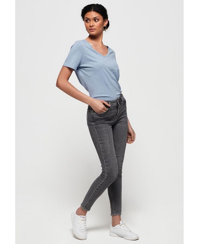 Superdry Orange Label Essential Vee Neck T-Shirt - Macy's