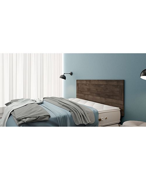 Amazonia MidCentury Queen Wood Panel Headboard & Reviews Furniture