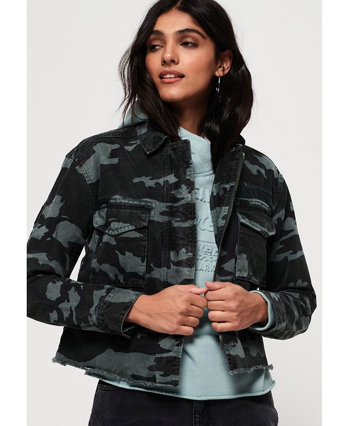 Superdry Riley Cropped Rookie Jacket & Reviews - Jackets & Vests ...