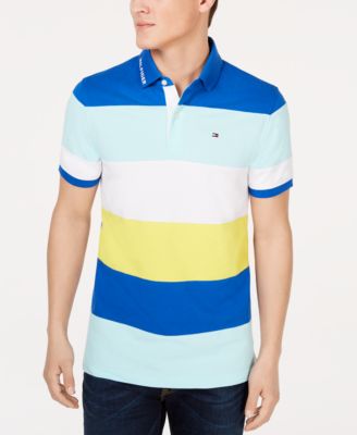 Tommy Hilfiger - Men's Wide Striped Polo