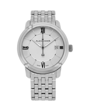 image of Alexander Watch A111B-04, Stainless Steel Case on Stainless Steel Bracelet