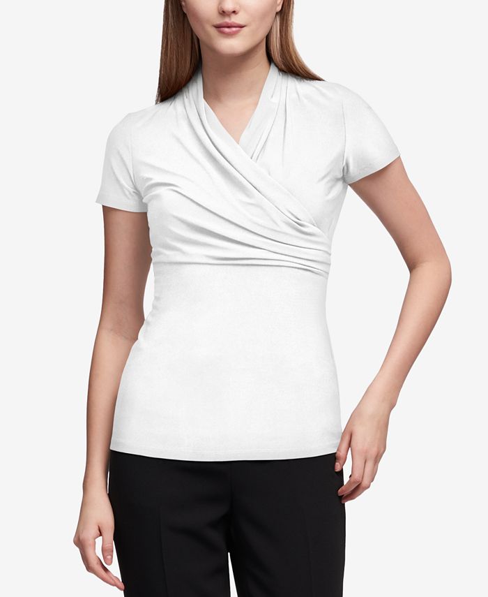 DKNY Ruched Top Macy's