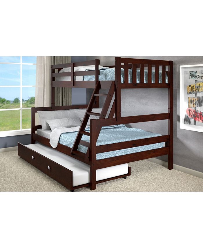 Donco twin over full bunk cheap bed