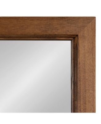 Kate and Laurel Hogan Wood Arch Wall Mirror