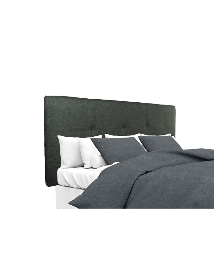 MJL Furniture Designs Ali Button Tufted Upholstered Queen Headboard