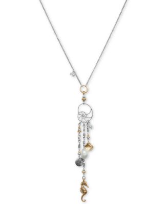 Lucky Brand - Two-Tone Sea Life Charm Pendant Necklace