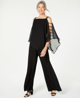 macys evening jumpsuits