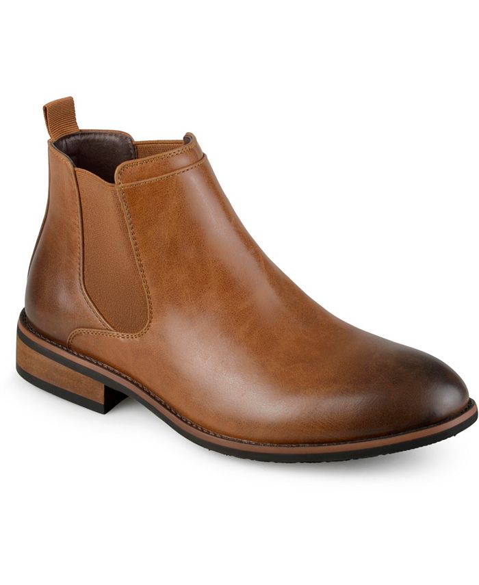 Vance Co. Men's Landon Dress Boot Shoes Black Size 9 M