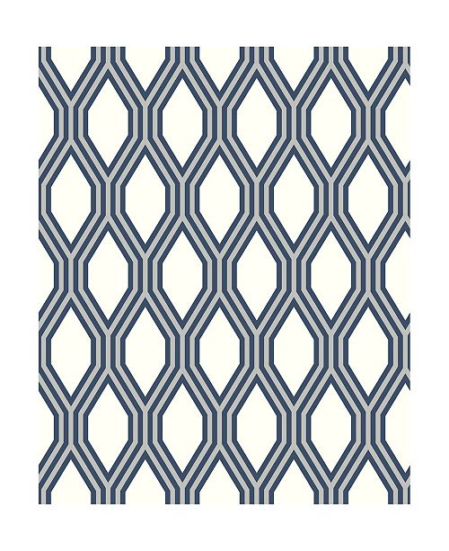 Brewster Home Fashions Honeycomb Geometric Wallpaper 396 X 20 5