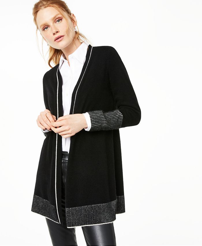 Cashmere cardigan macy's 2025