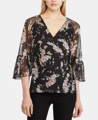 Georgette Boxy Wrap Top