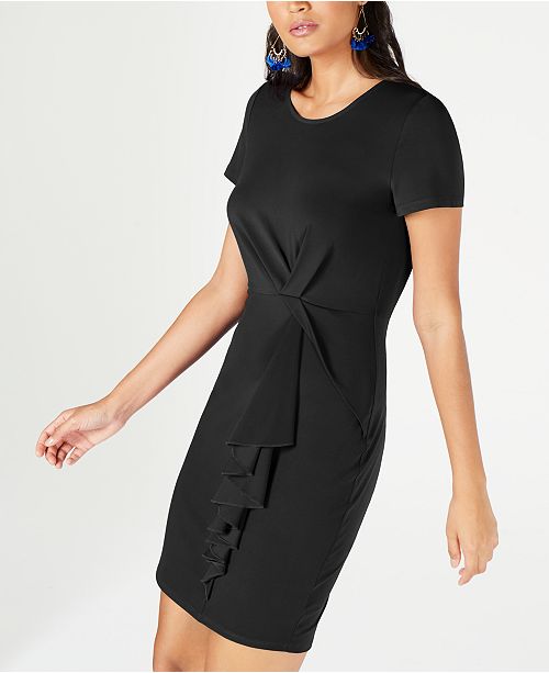 Thalia Sodi Asymetrical Ruffle Dress Created For Macy S Reviews
