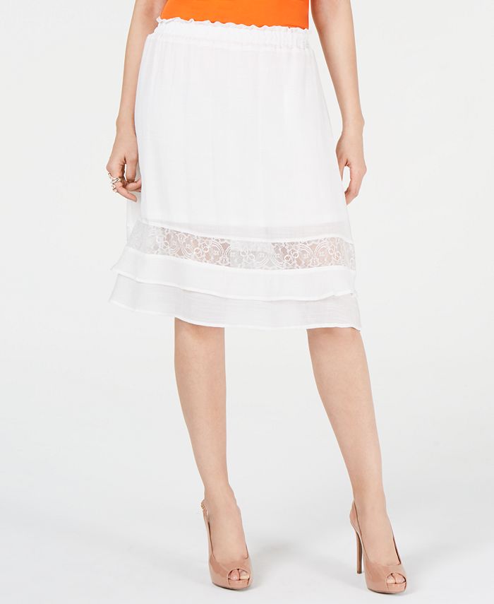 Thalia Sodi Gauze Lace Skirt, Created for Macy's & Reviews - Skirts - Women  - Macy's