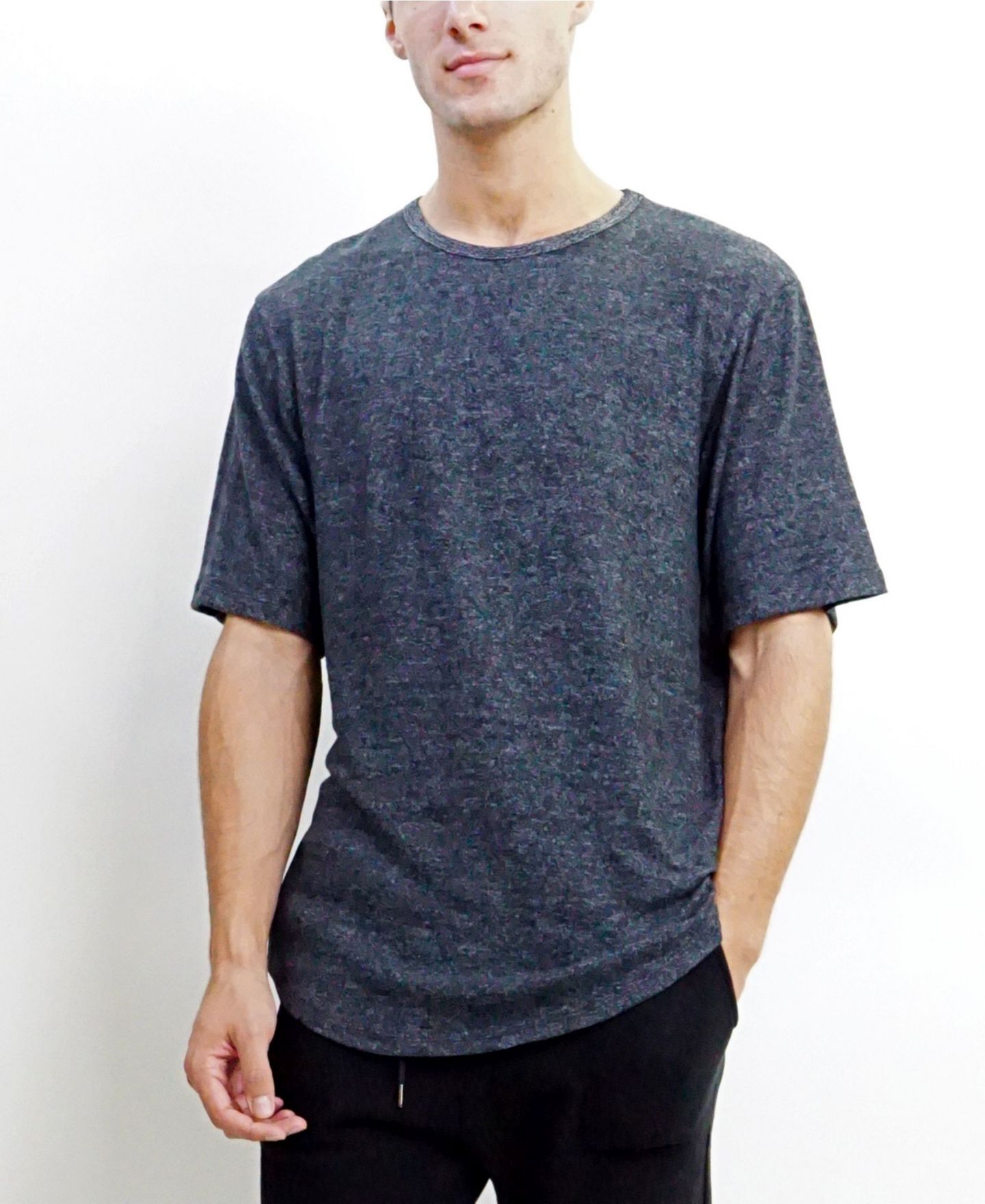Мужская футболка COIN 1804 Ultra Soft Lightweight Short-Sleeve, цвет: Угольный — фото 1