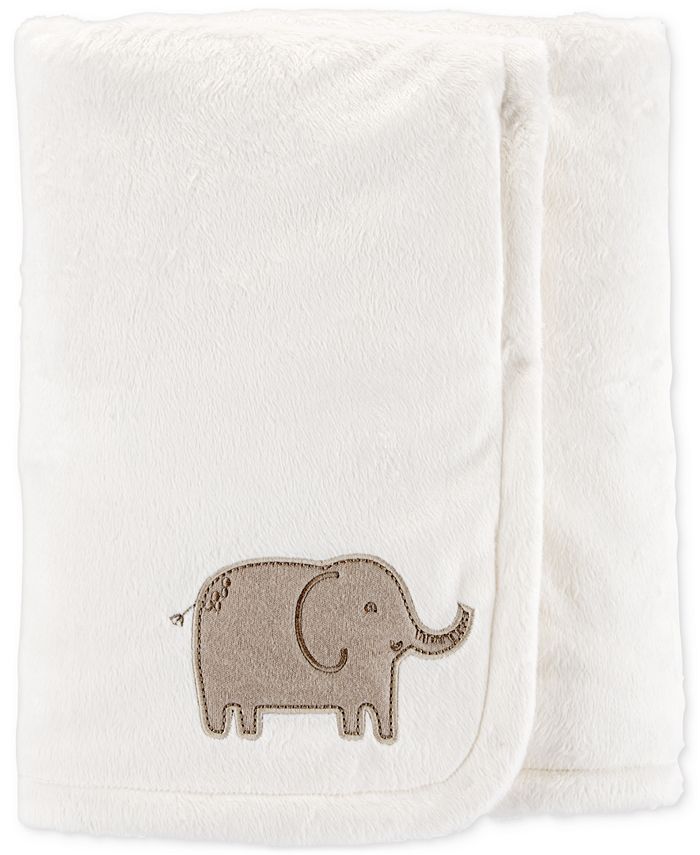 Carter's Baby Boys or Girls Plush Elephant Blanket Macy's