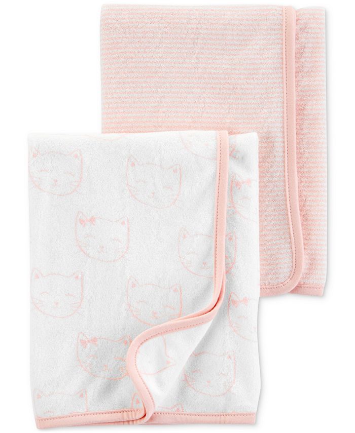 Carter's Baby Girls 2Pk. Terry Bath Towels Macy's